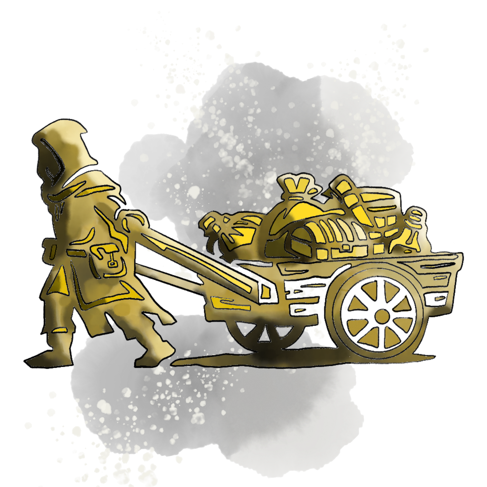 Marchand et son chariot pour générateur pour MJ de D&D 5e édition