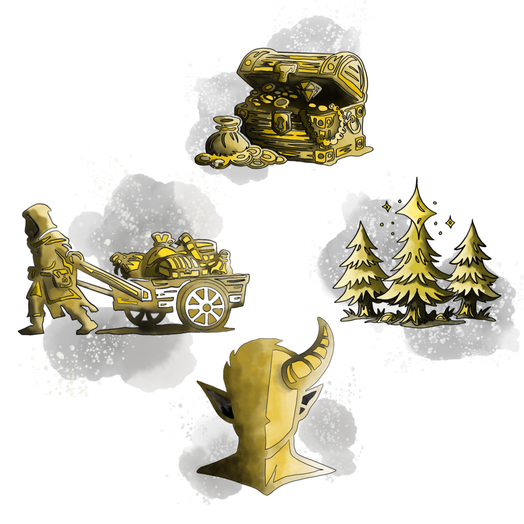 Logos de générateurs pour animer des parties de donjons et dragons